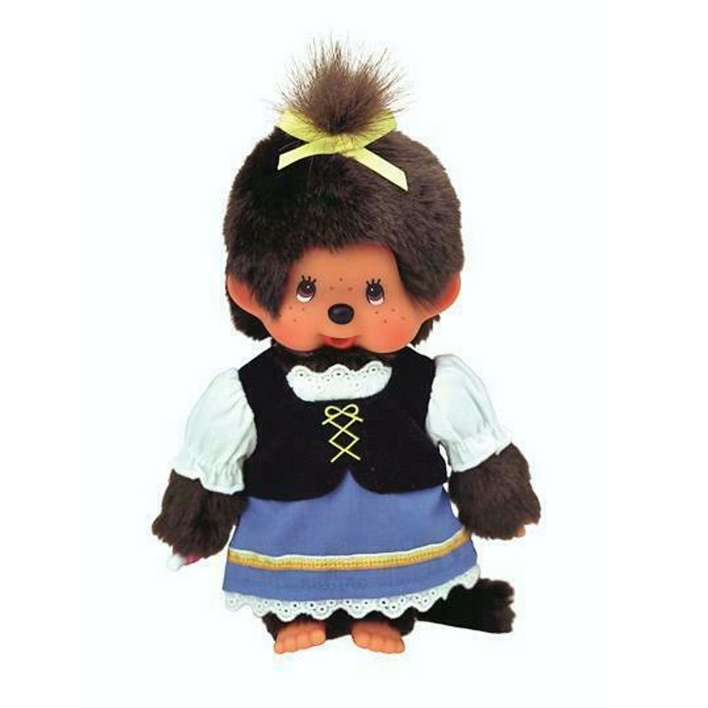 Monchhichi Plüschfigur Bayrisches Mädchen 20 cm Monchhichi Puppe Bayerin Tr günstig online kaufen