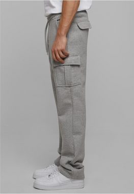 URBAN CLASSICS Trainingshose Heavy Straight Leg Cargo Sweatpants