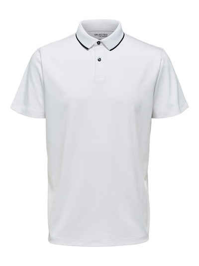 SELECTED HOMME Poloshirt SLHLEROY COOLMAX SS POLO NOOS