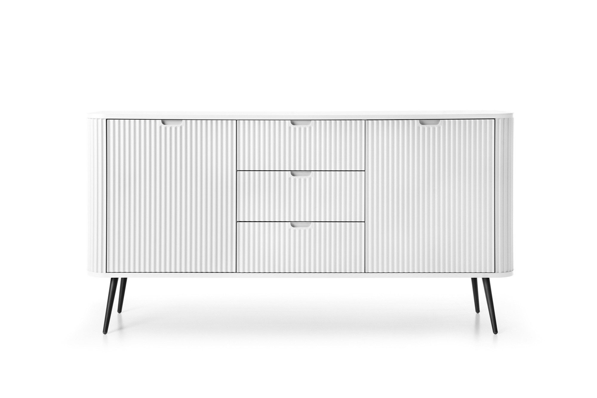 MOEBLO Kommode Hosta (Sideboard Wohnzimmer, Kommode Schlafzimmer Komodenschrank Highboard), 168x87x39