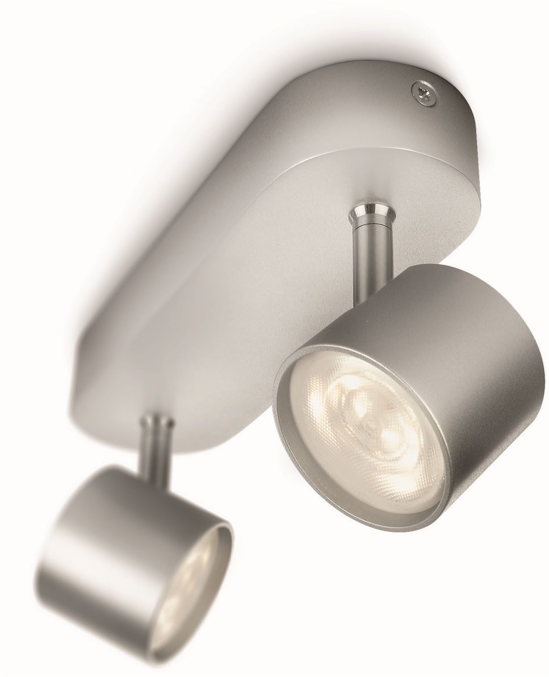 Philips LED Deckenspot myLiving Star Doppelspot, 1000lm, Aluminium, LED fest integriert, Warmweiß