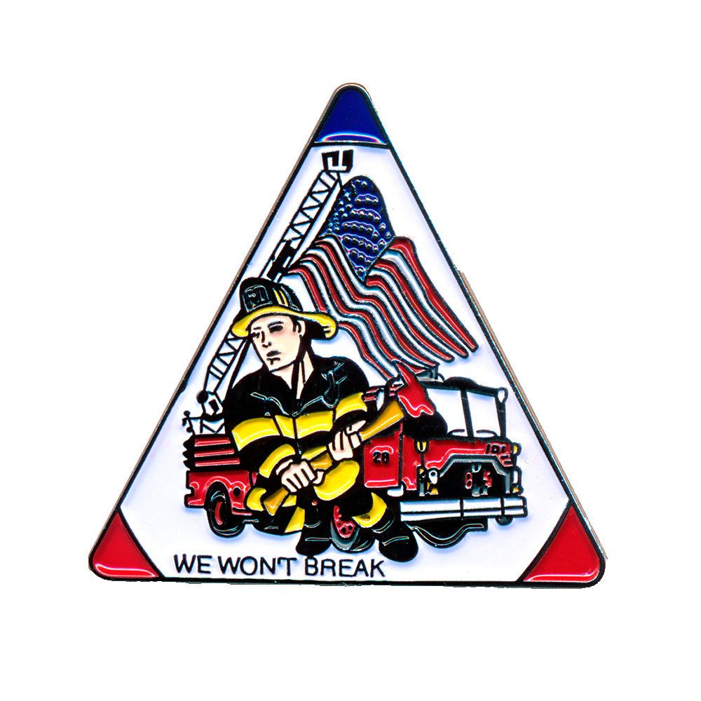 hegibaer Pins USA Feuerwehr Retten Bergen Löschen Schützen Pin 0178 (1-tlg), Edel und Exklusiv