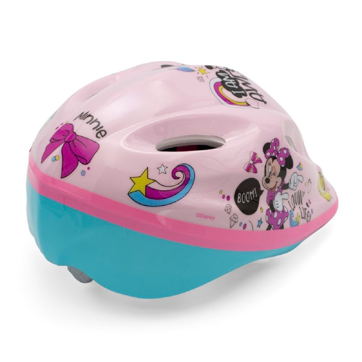 Disney Minnie Mouse Kinderfahrradhelm Kinderhelm Sicherer Helm für Mädchen (52-56 cm) – Bild 5 von 5
