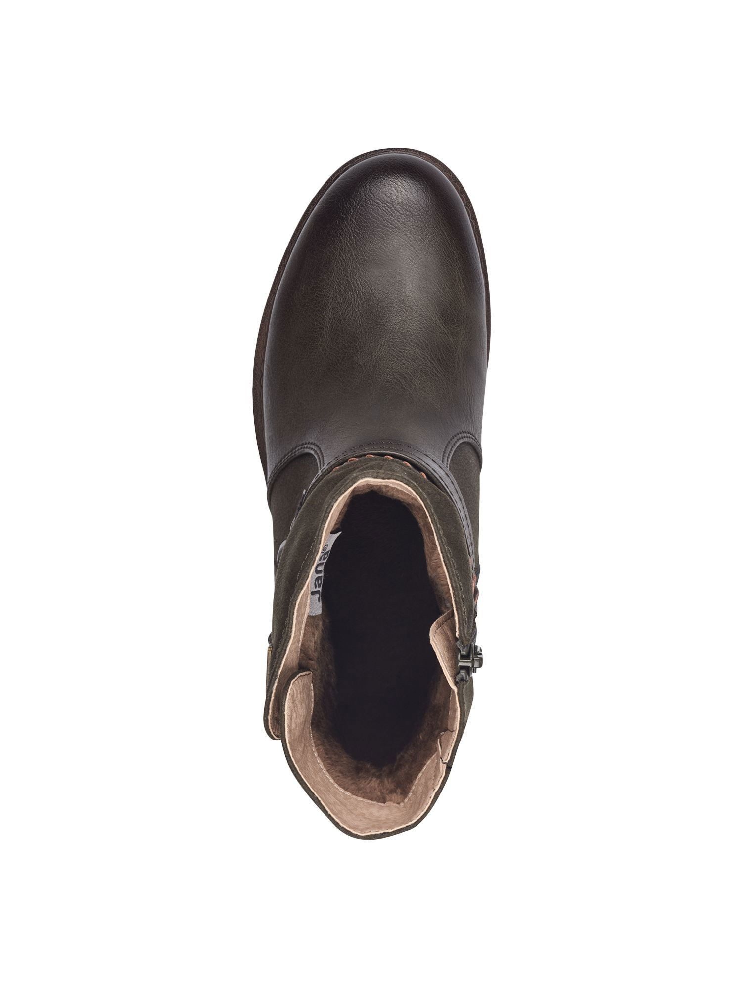 Jana Tex, Vegan, Mehrweite mit Absatz kein Absatz Stiefelette Tex