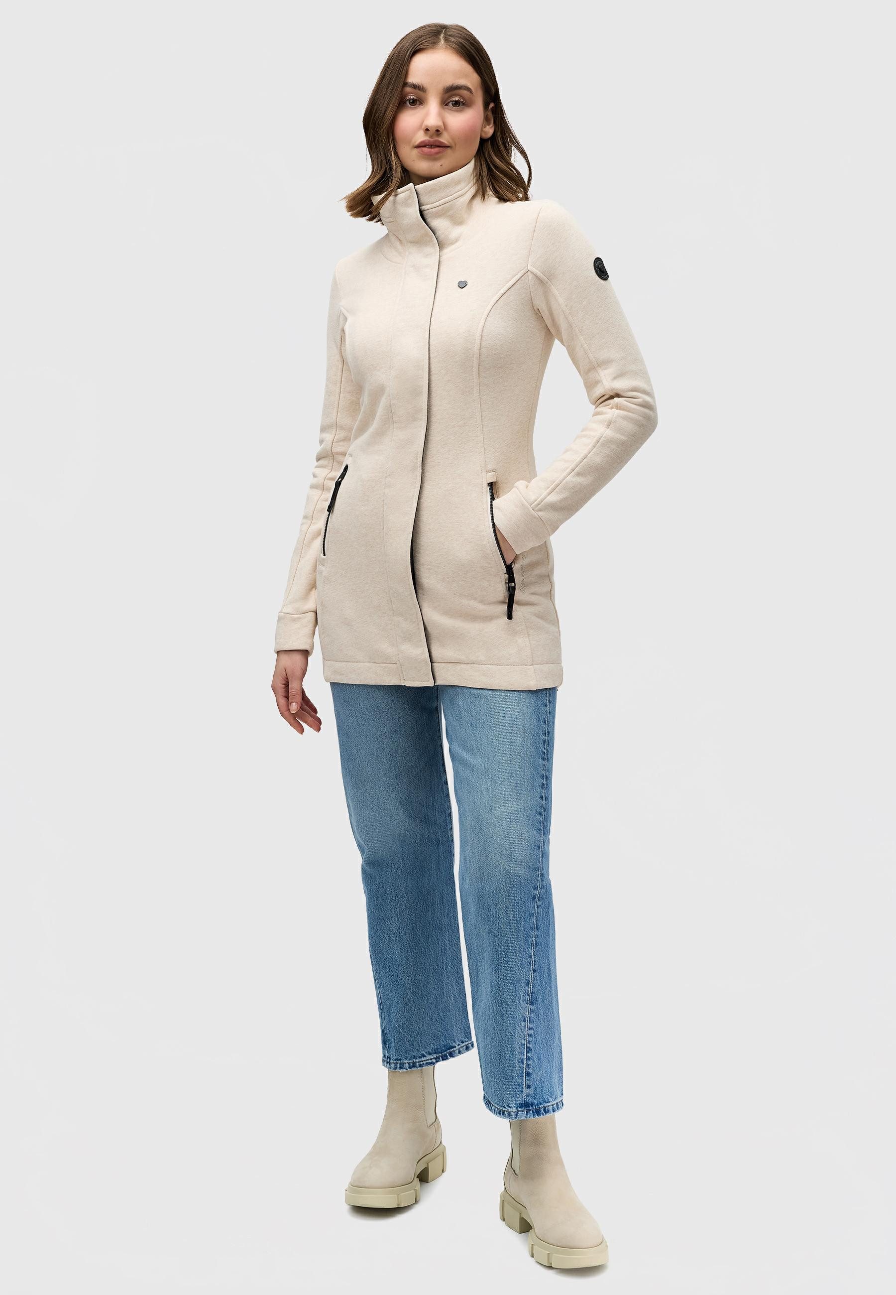 Ragwear Sweatjacke Letrice Sportliche Zip-Jacke mit hohem Kragen – Bild 4 von 5
