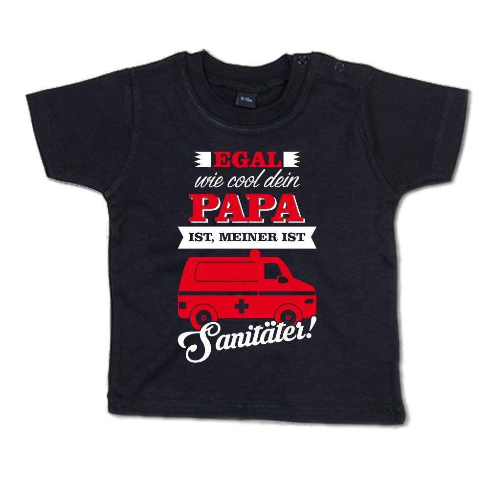 Ggraphics TShirt Egal wie cool dein Papa ist, meiner ist Sanitäter