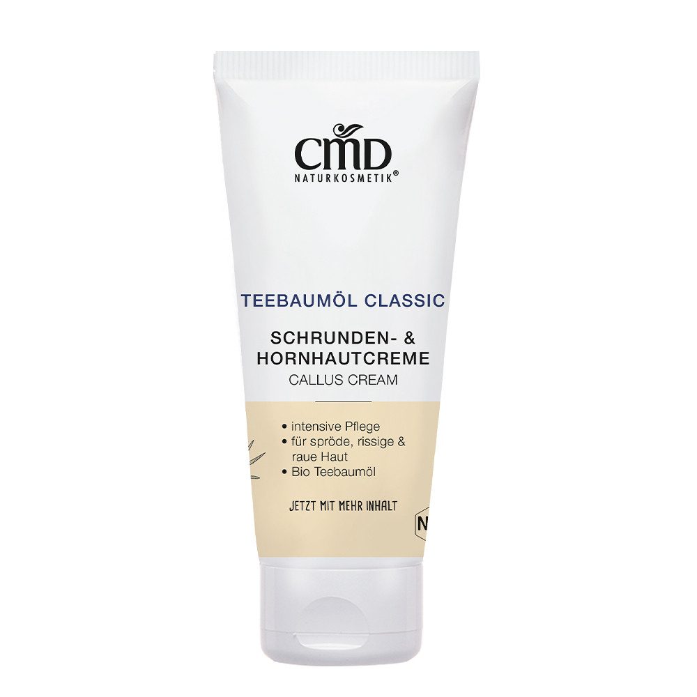 CMD Naturkosmetik Anti-Hornhautcreme Schrunden- & Hornhautcreme – Fußpflege mit Sheabutter & Avocadoöl