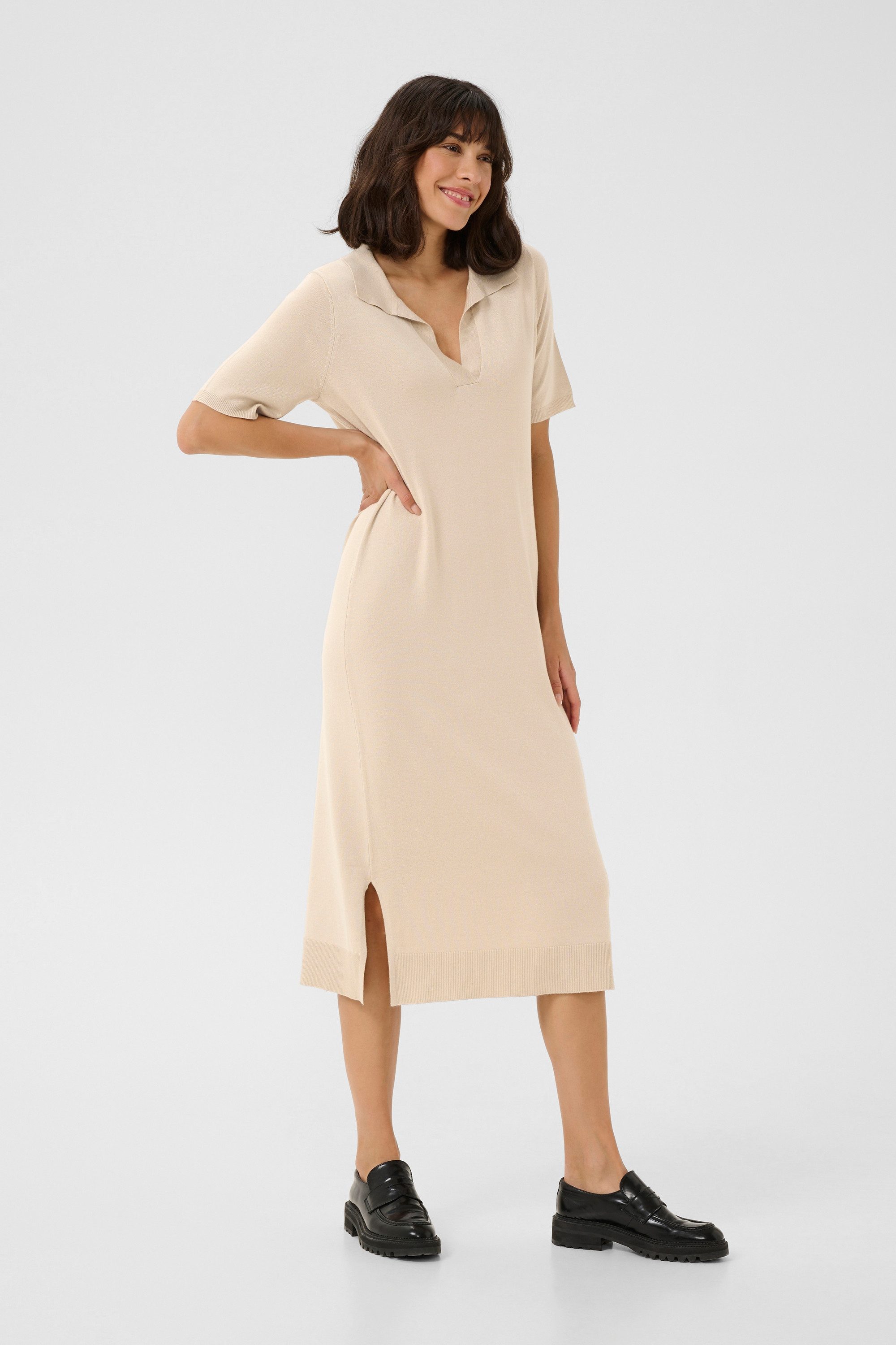 KAFFE Strickkleid Kleid KAlizza