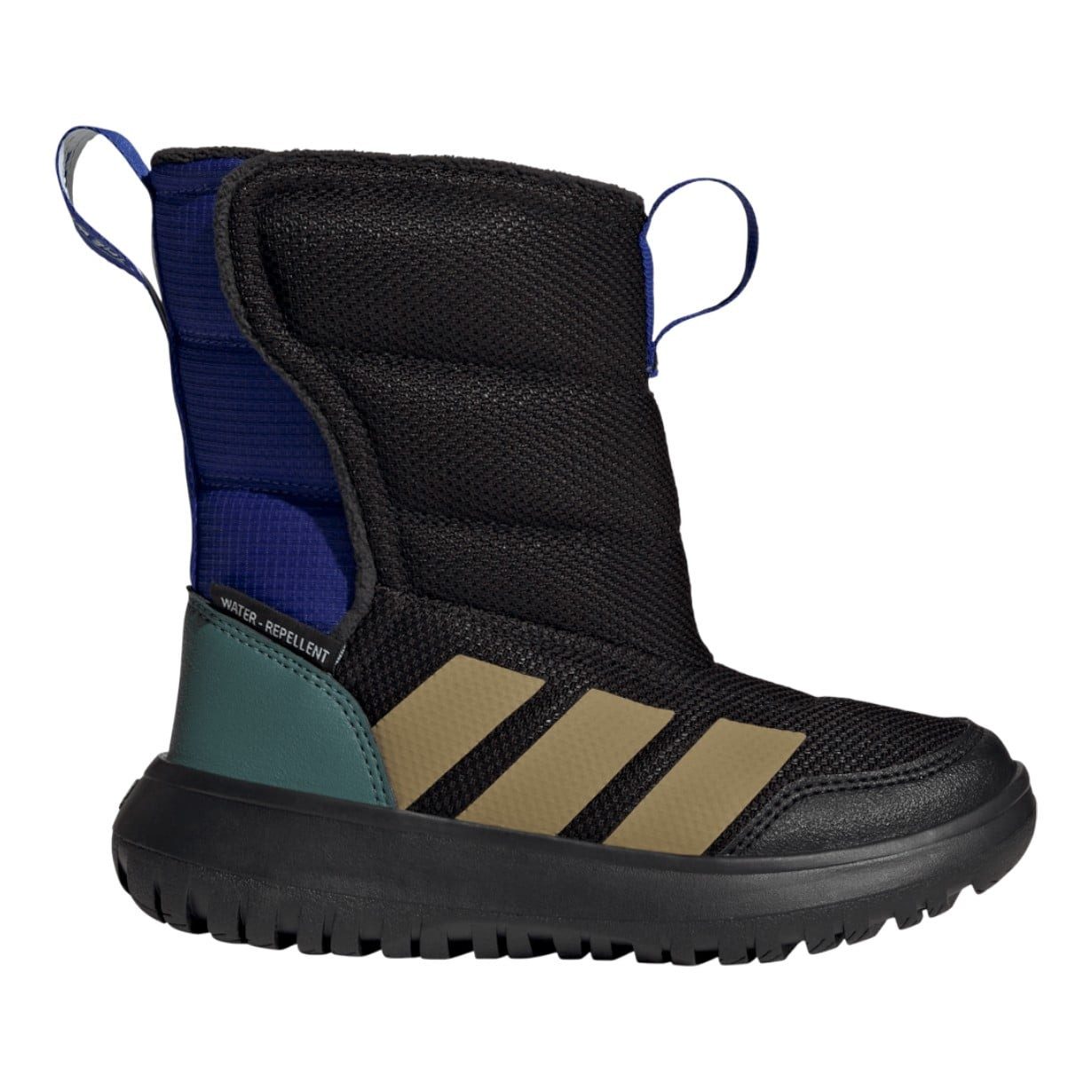 adidas Performance Winterplay C (warm, futter) schwarz/khaki/teal Kinder Winterstiefel