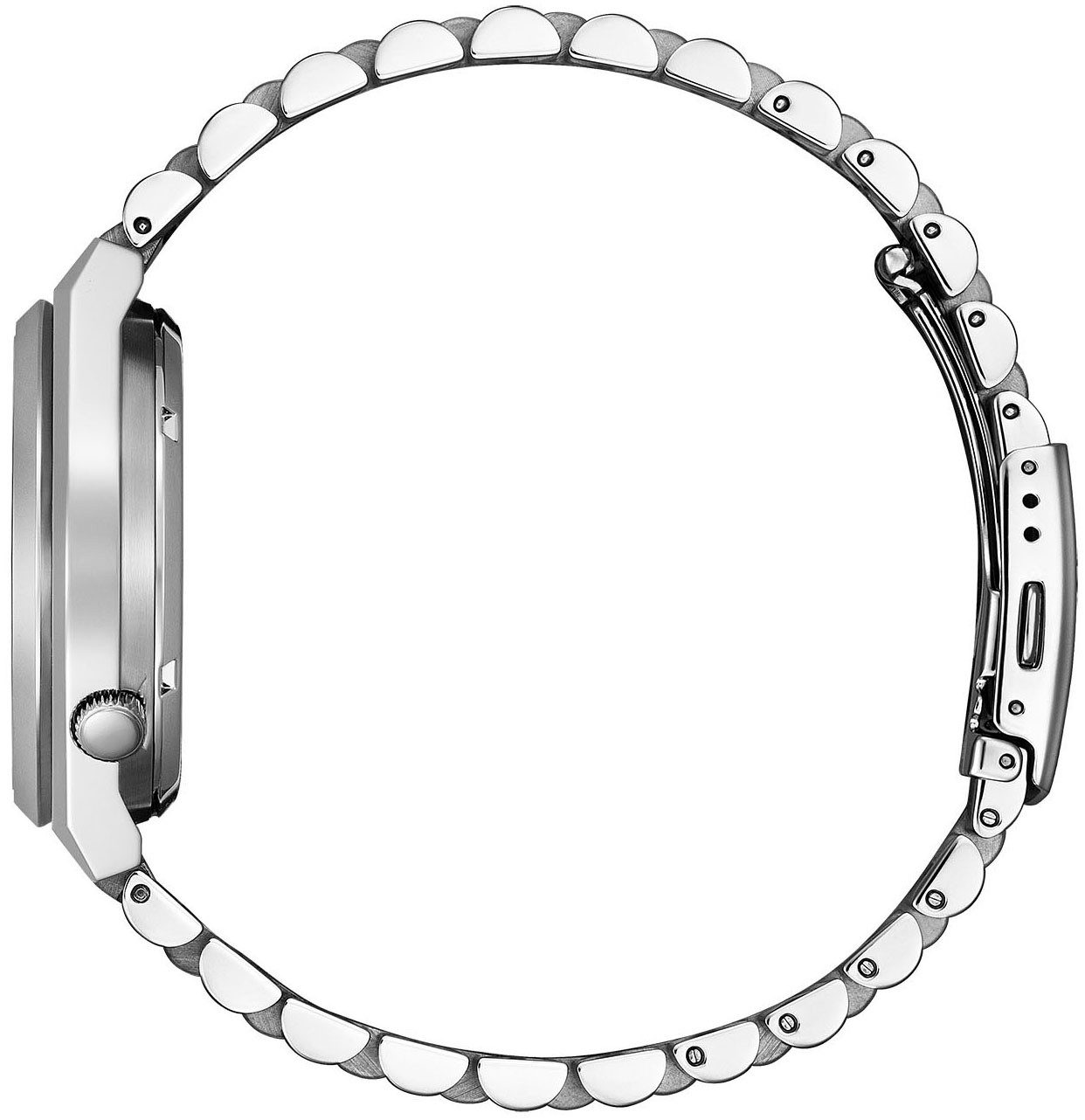 Citizen Automatikuhr TSUYOSA 60h NJ0159-86Z, Armbanduhr, Damenuhr, Herrenuhr, Edelstahlarmband, Saphirglas, Datum
