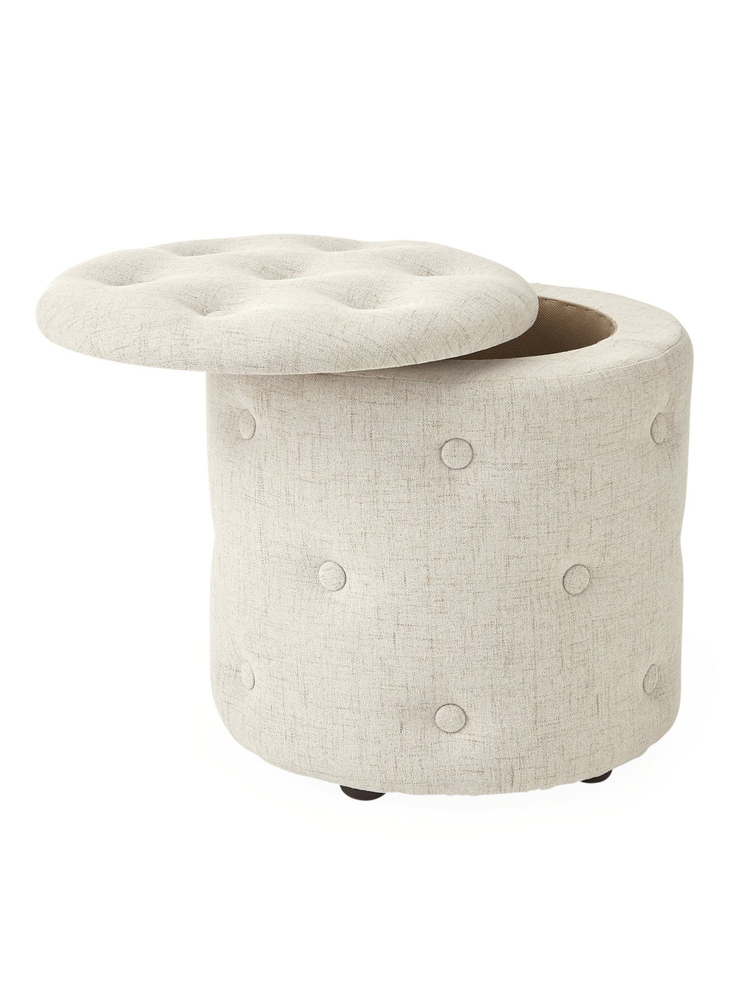 hocker mit stauraum taupe hocker mit stauraum taupe