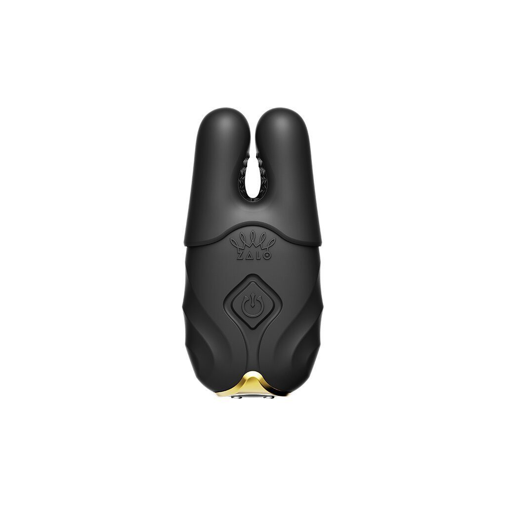 Vibrating Clamps Black, Zalo Nipple Mini-Vibrator Zalo Obsidian Fernbedienung Nave Inklusive Wireless