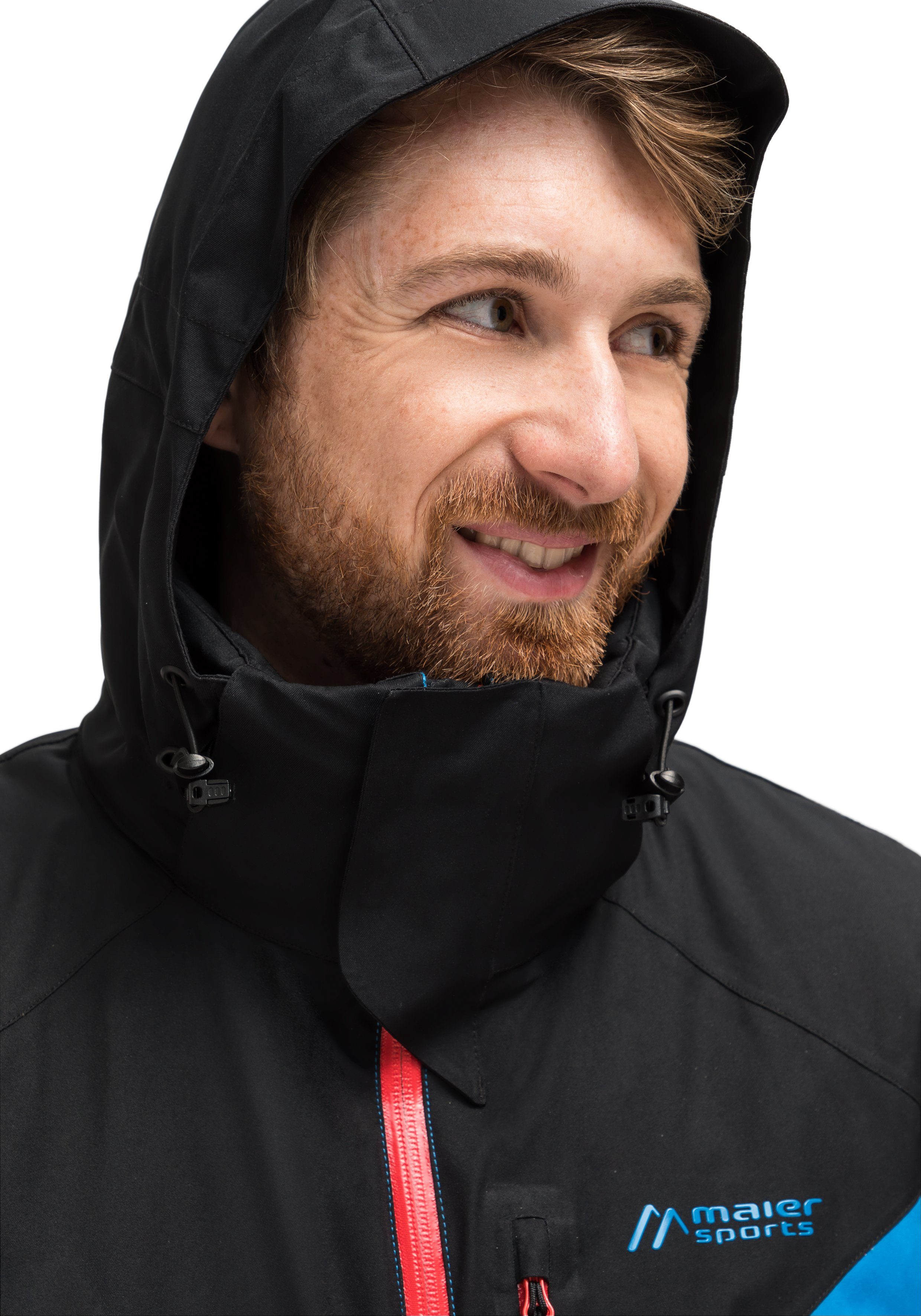 Maier Sports Skijacke Pajares Herren Winterjacke, wind- und wasserdicht, 4 RV-Taschen, Regular Fit