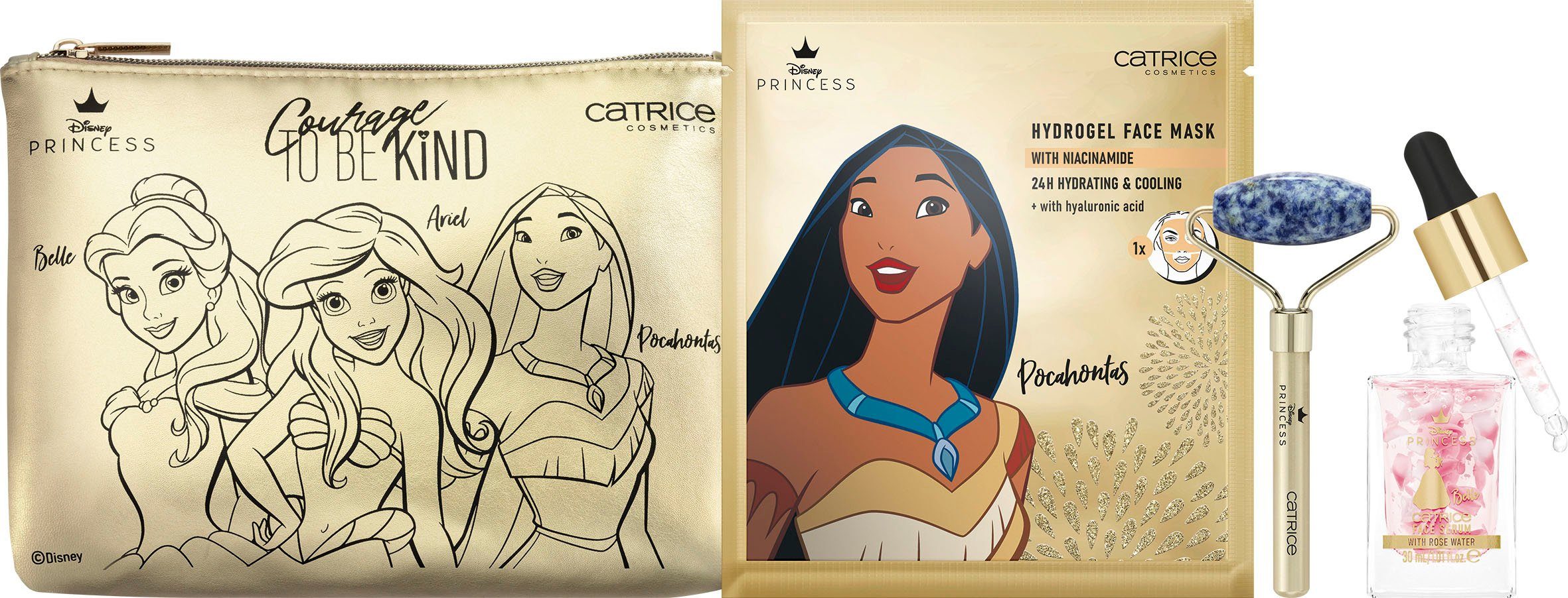 Catrice Hautpflege-Set Disney Princess Face Set & Bag,