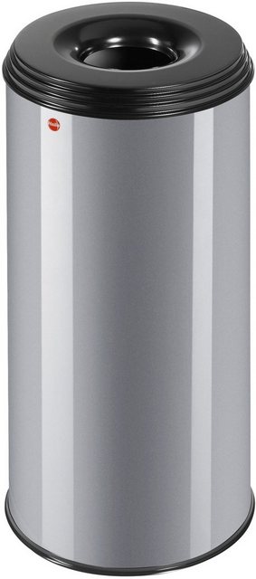 Hailo Mülleimer “ProfiLine Safe XL”, 45 Liter, Stahlblech, feuersicherer Papierkorb, Made in Germany