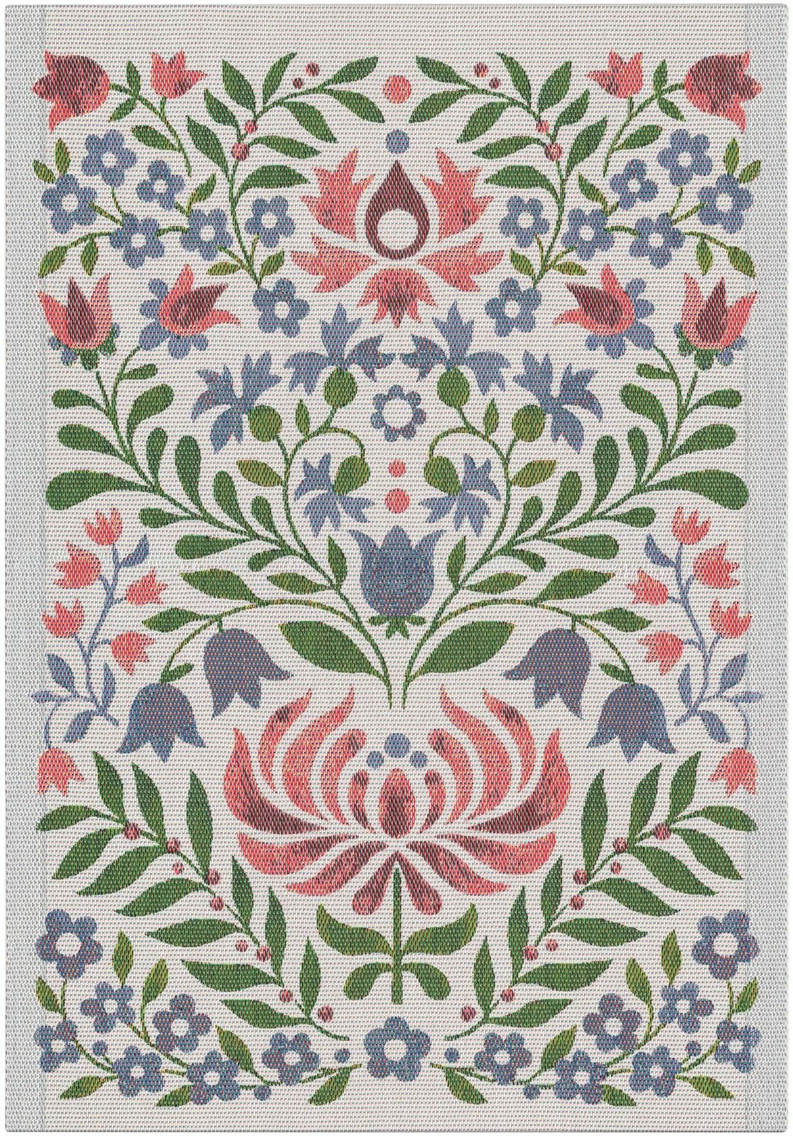 EKELUND MASTER WEAVERS 1692 Geschirrtuch Küchenhandtuch Akvarell 35x50 cm, (1-tlg., 1 x Geschirrtuch), Pixel gewebt (6-farbig)