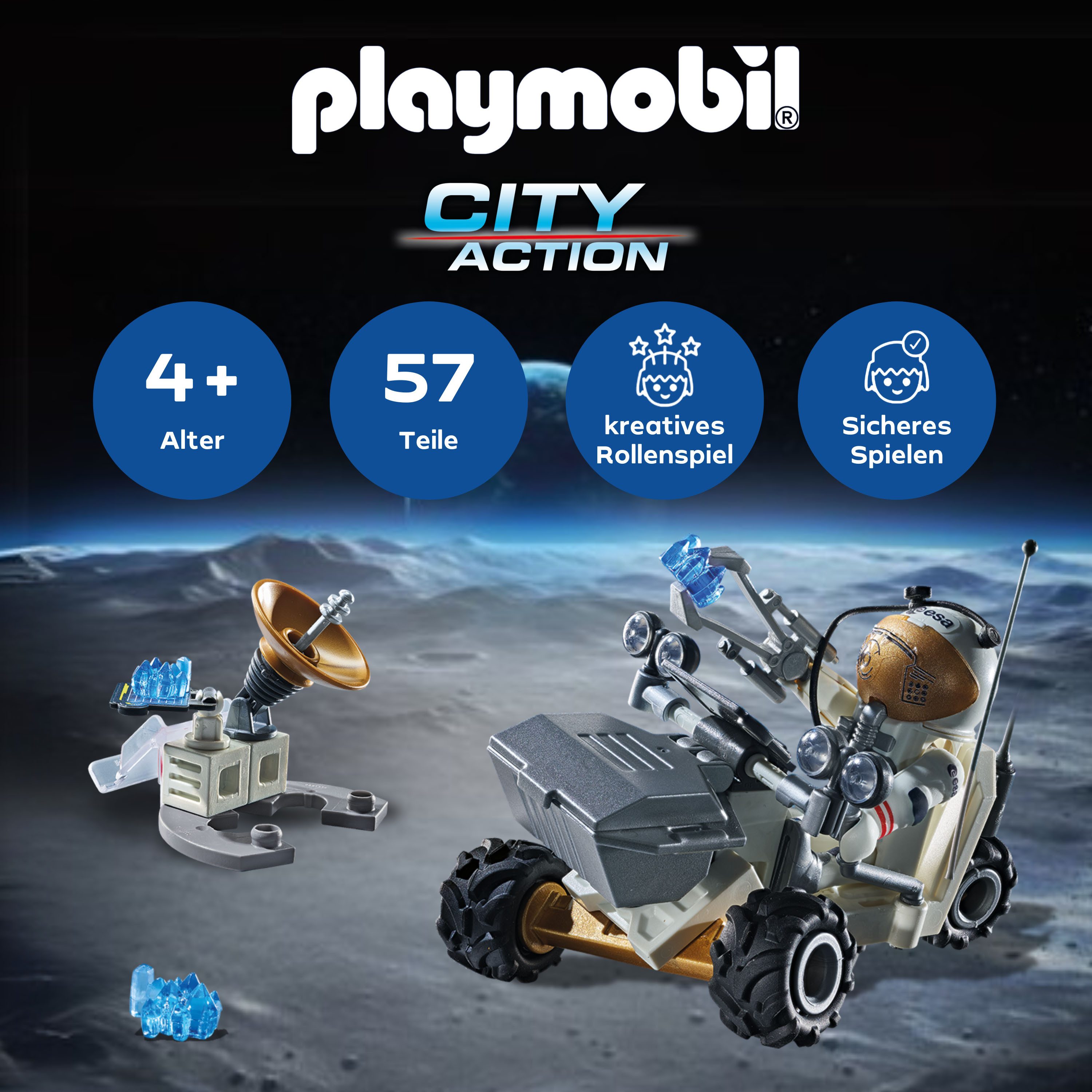 Playmobil® Weltraummission (71734), Playmobil Action Heroes Konstruktions-S günstig online kaufen