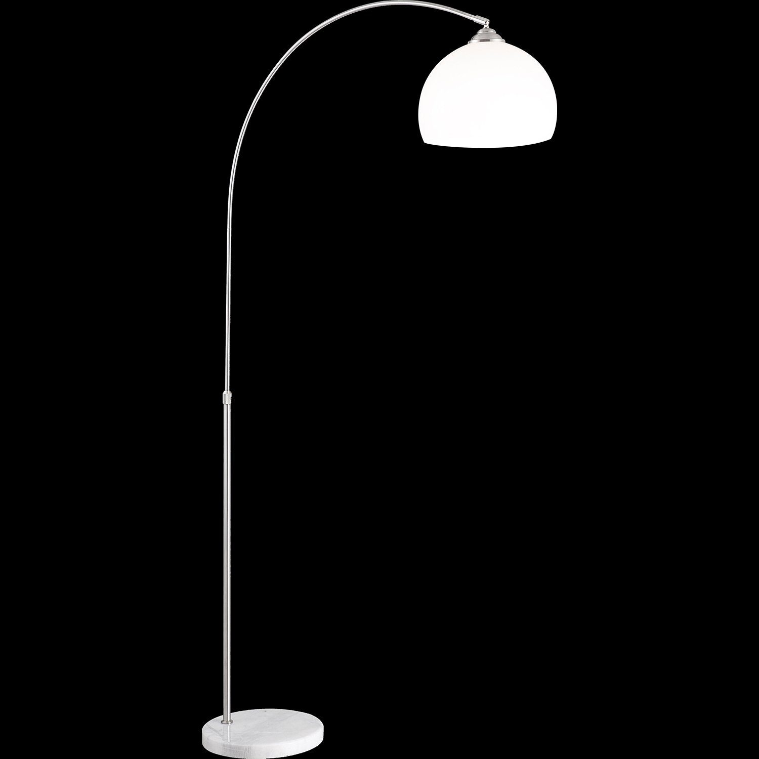 Stehlampe Stehleuchte Leseleuchte Stehlampe Wohnzimmer Globo weiß bogenförmig GLOBO