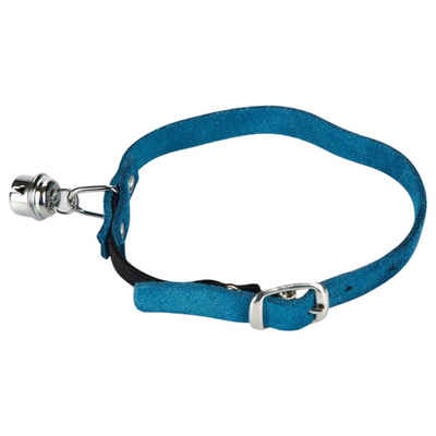 Beeztees Katzen-Halsband Katzenhalsband Wildleder hellblau