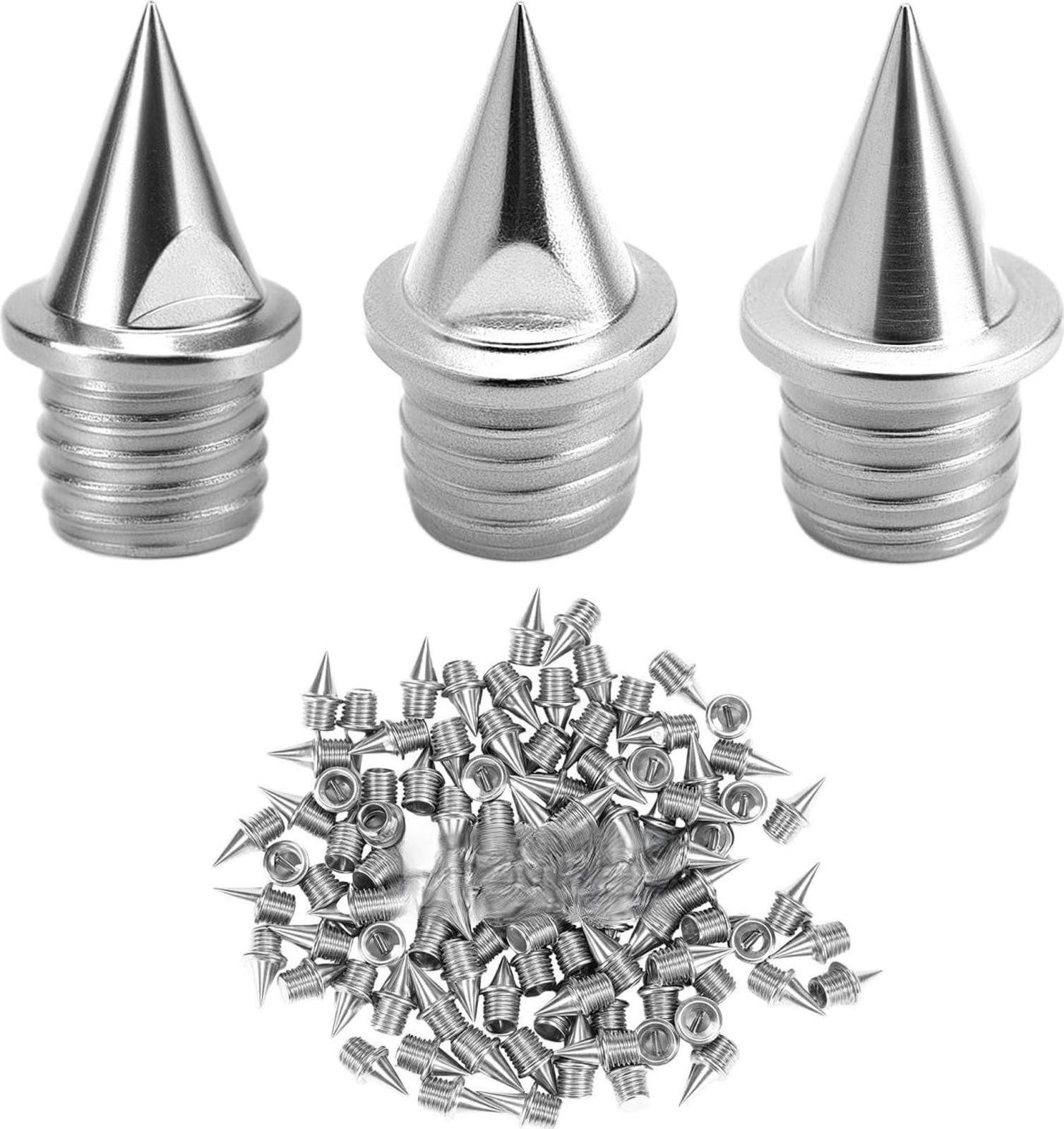 FELIXLEO Spikes 100stk Stahl Spike N gel fš¹r Leichtathletik Sportschuhe 1 4 Zoll (1-tlg)