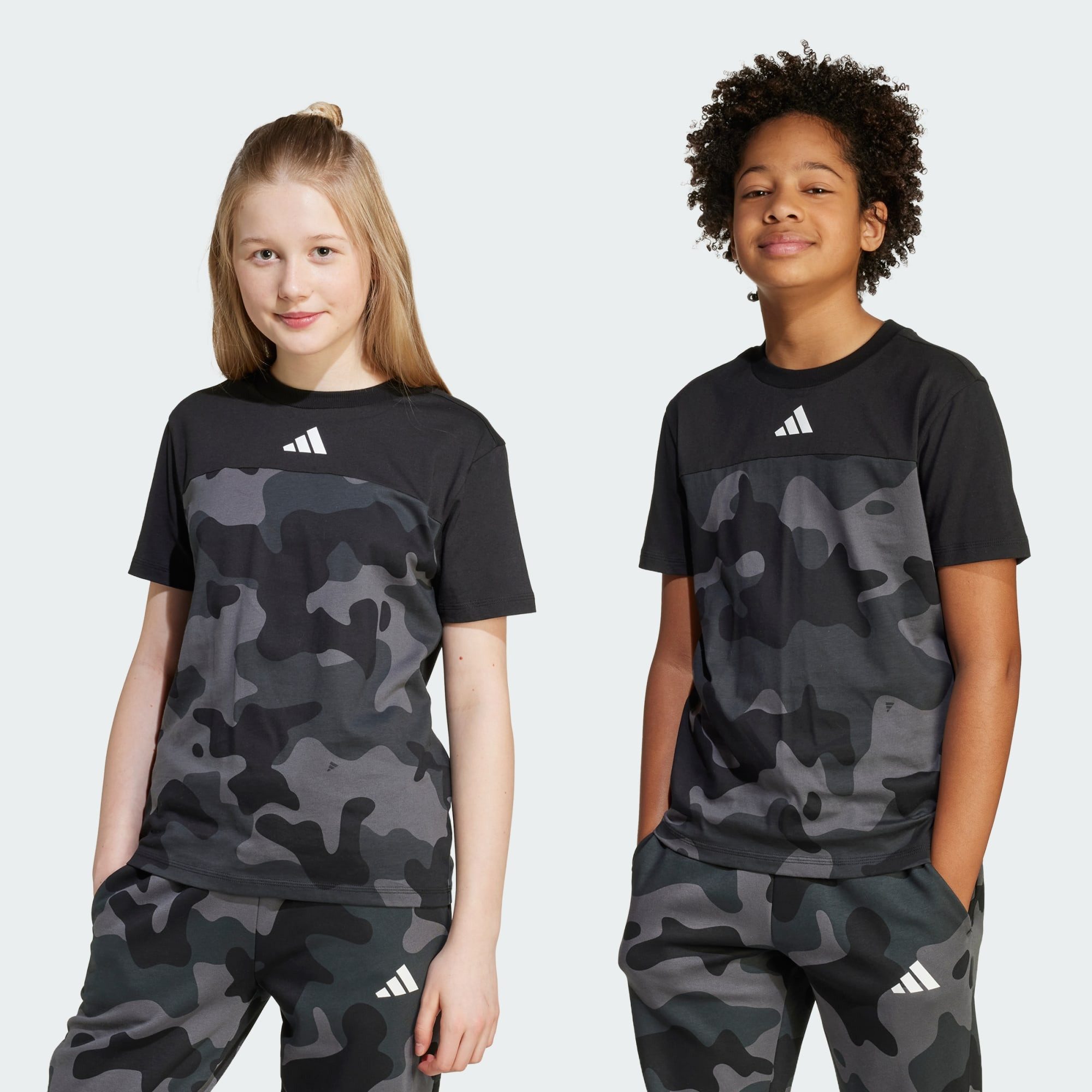 T-Shirt SEASONAL ESSENTIALS CAMO BAUMWOLL-T-SHIRT KIDS