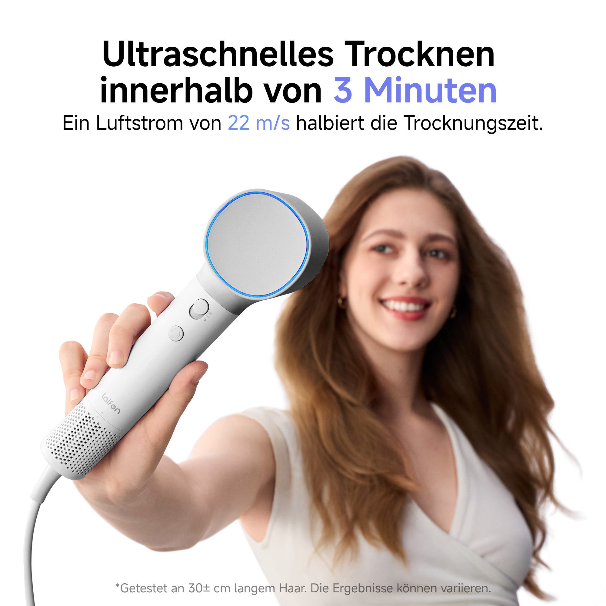 laifen Haartrockner Laifen Neo Haartrockner mit drei magnetischen Luftdüsen
