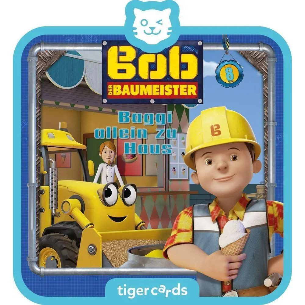 Tiger Media Deutschland GmbH Hörspiel tigercard - Bob der Baumeister - Folge 8: Baggi allein zu Haus