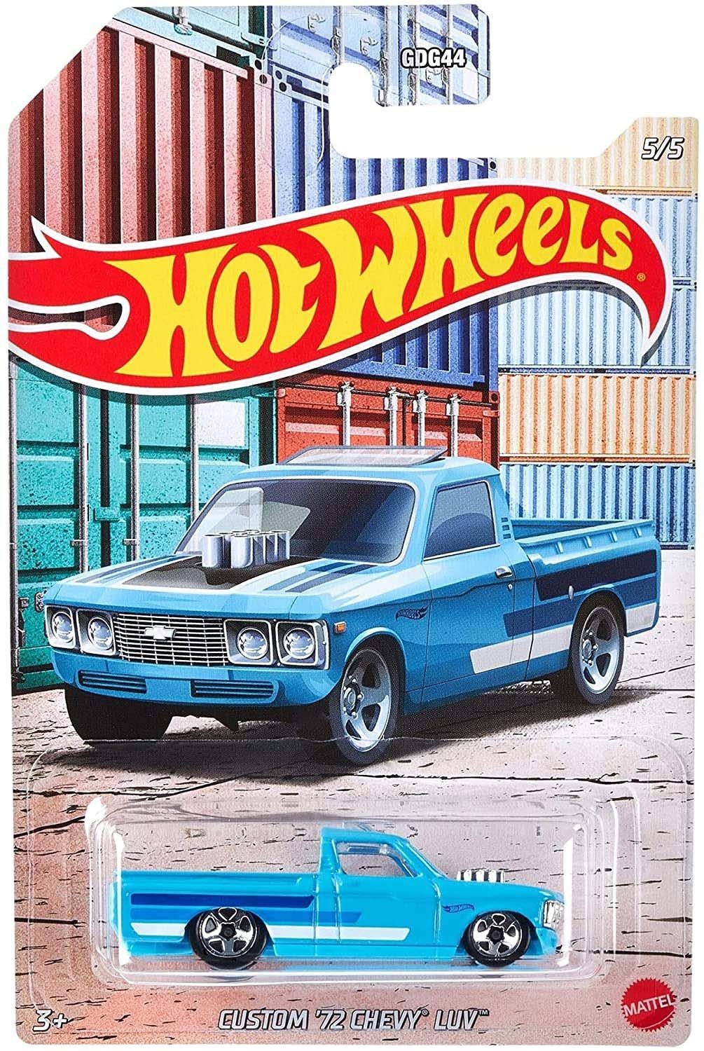 Mattel GmbH Spielzeug-Auto Hot Wheels GRP27 - Hot Pickups Custom - '72 Chevy Luv