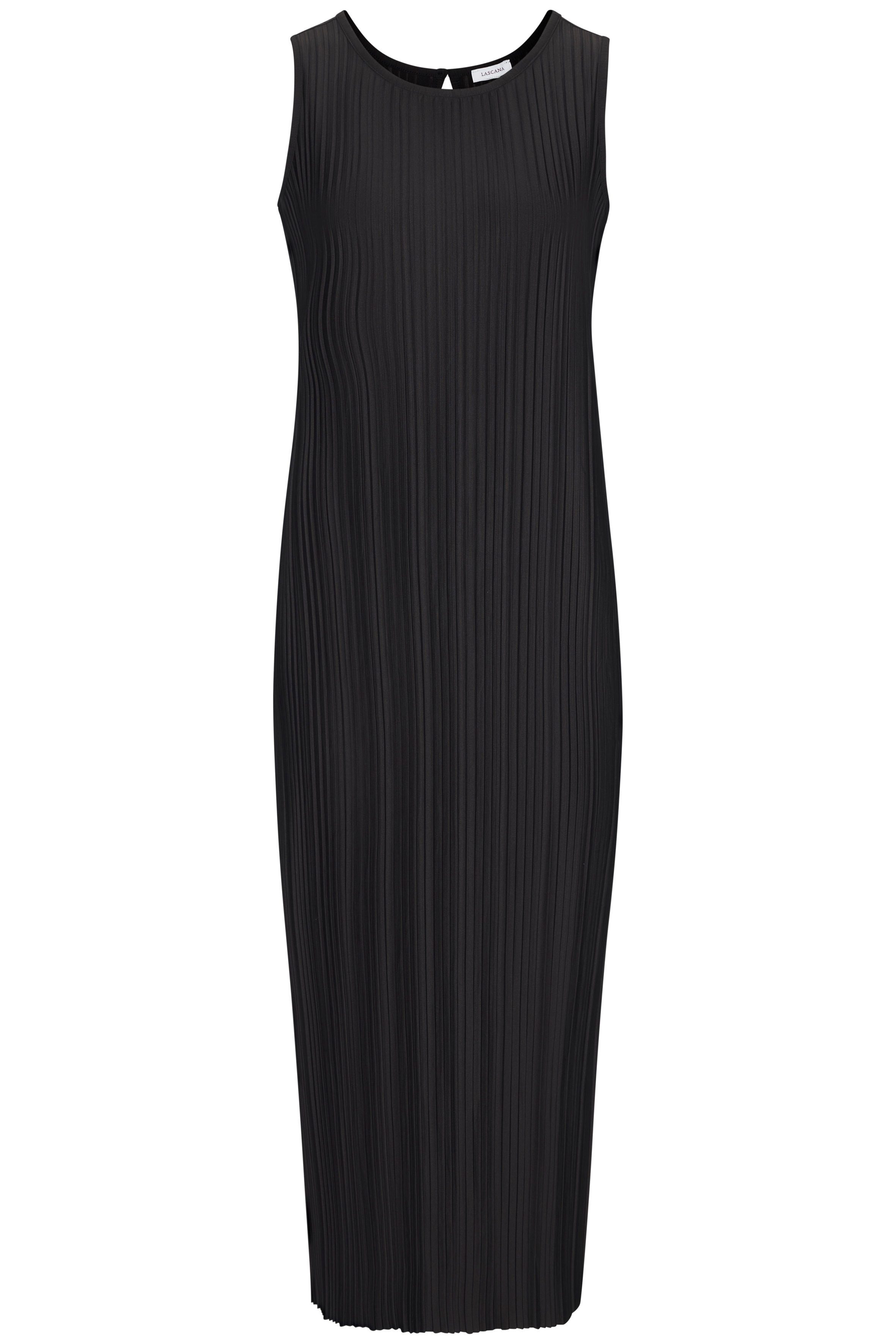 LASCANA Plisseekleid in Midilänge, Trägerkleid, Sommerkleid