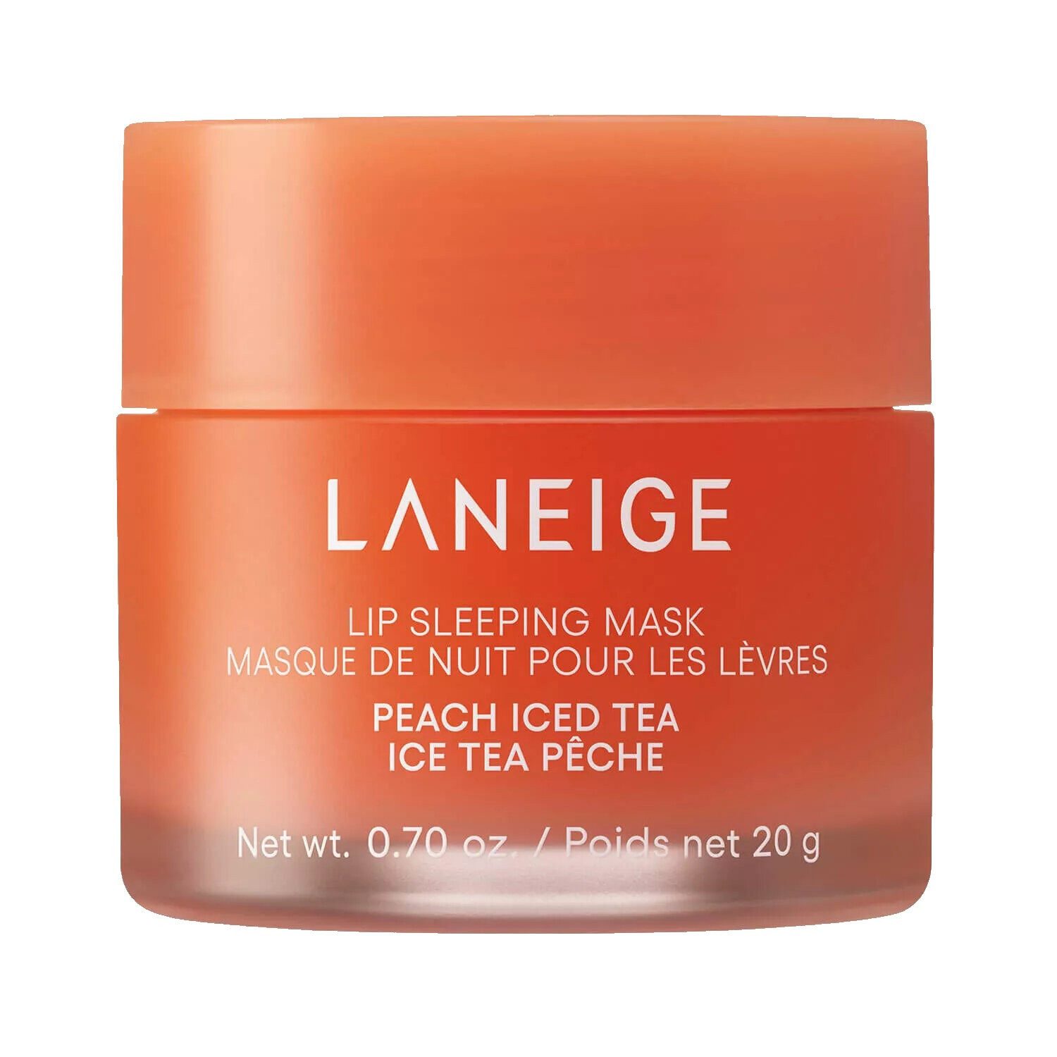 LANEIGE Lippenmaske LANEIGE LANEIGE LIP SLEEPING MASK PEACH ICE TEE 20 GR