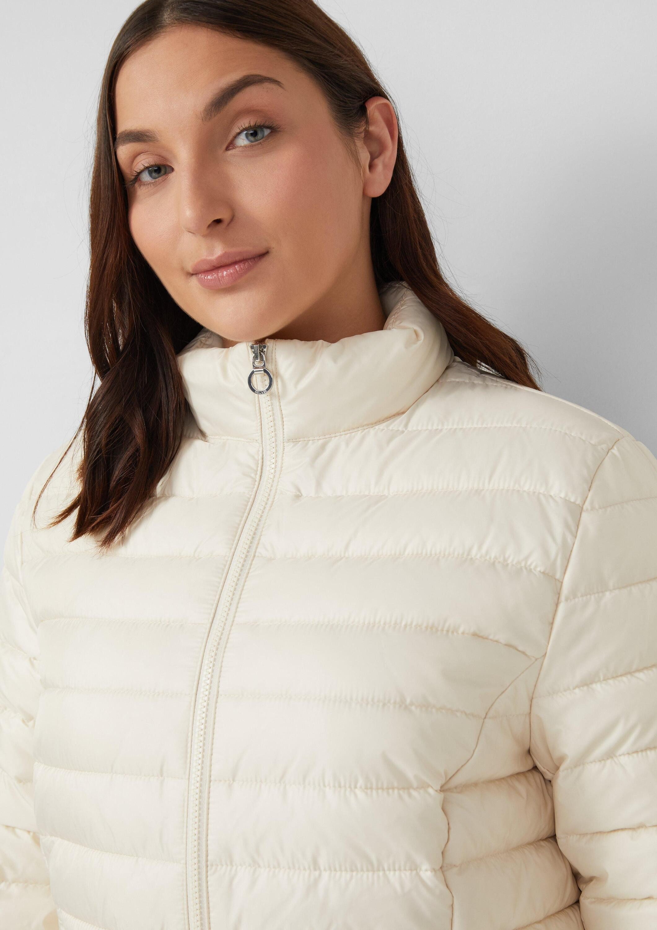 s.Oliver Funktionsjacke Outdoor-Jacke Leichte Steppjacke mit Stehkragen