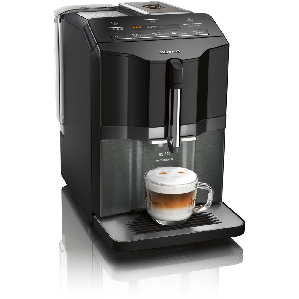 Kaffee-Vollautomat - Kaffeevollautomat TI355F09DE schwarz SIEMENS -