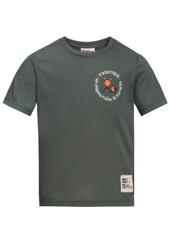 Jack Wolfskin T-Shirt SMILEYWORLD TOGETHER T K