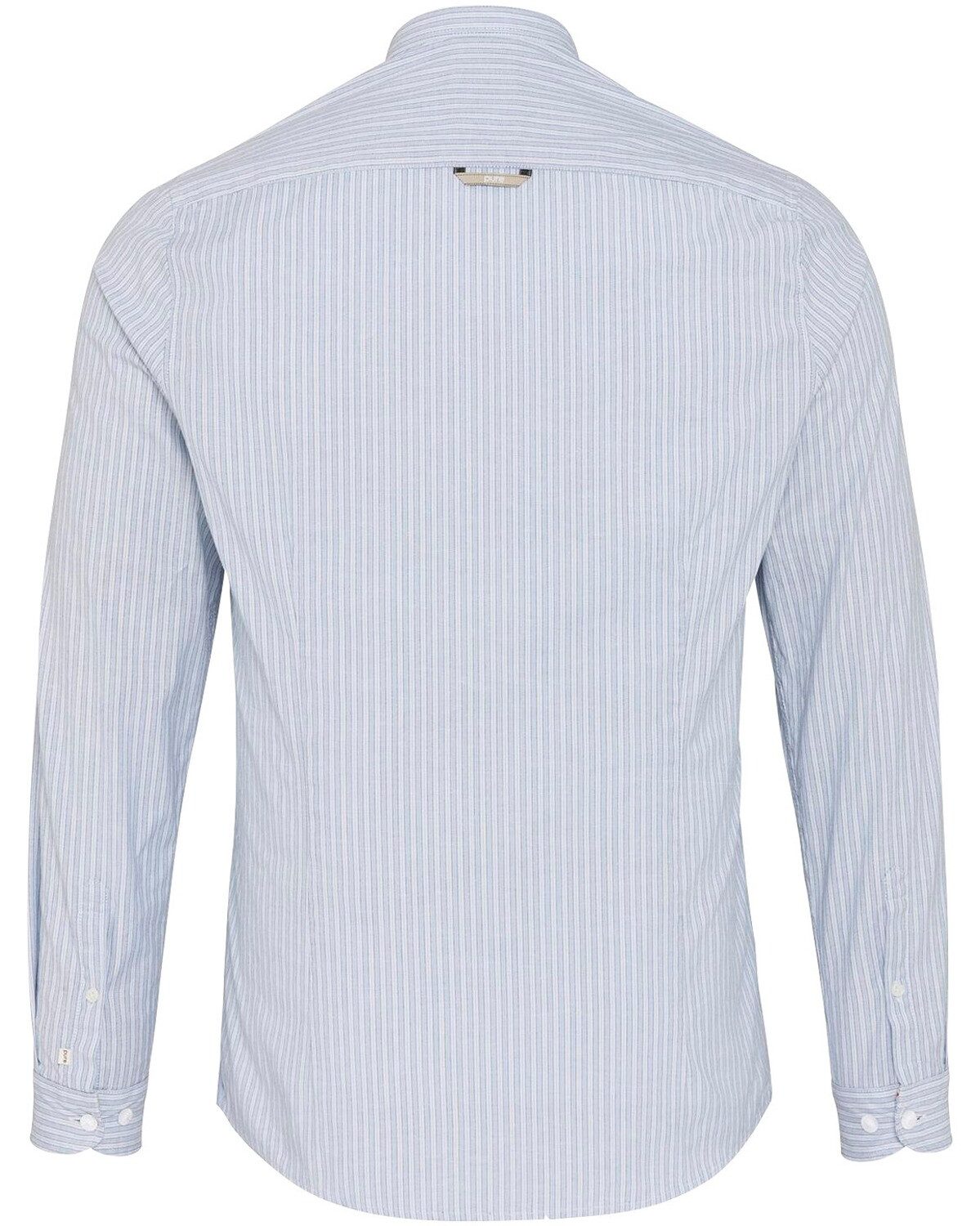 Pure Langarmhemd Stehkragenhemd Slim Fit günstig online kaufen