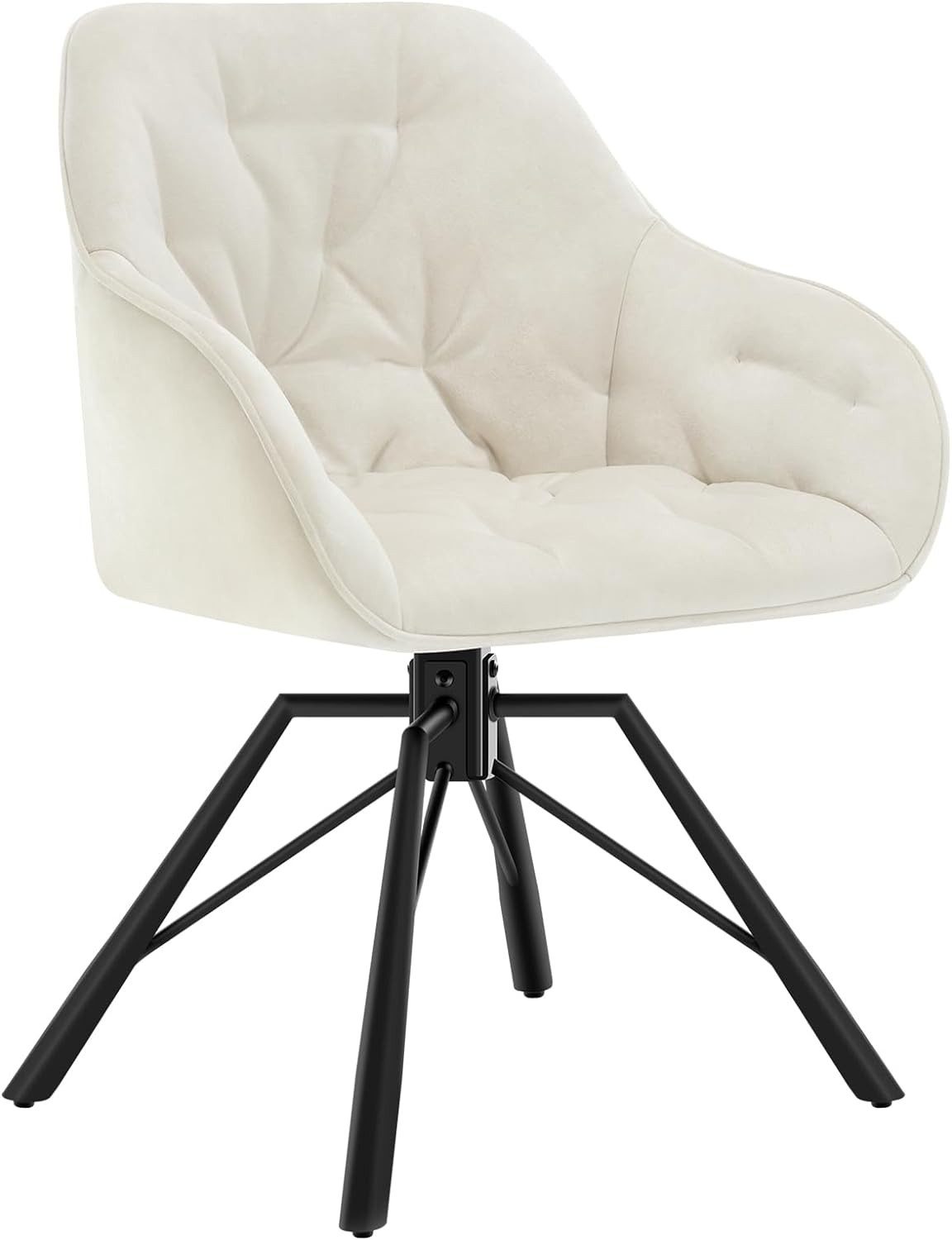 Woltu 4-Fußstuhl (1 St), drehbar, Esszimmerstuhl für Esszimmer Küche Wohnzimmer