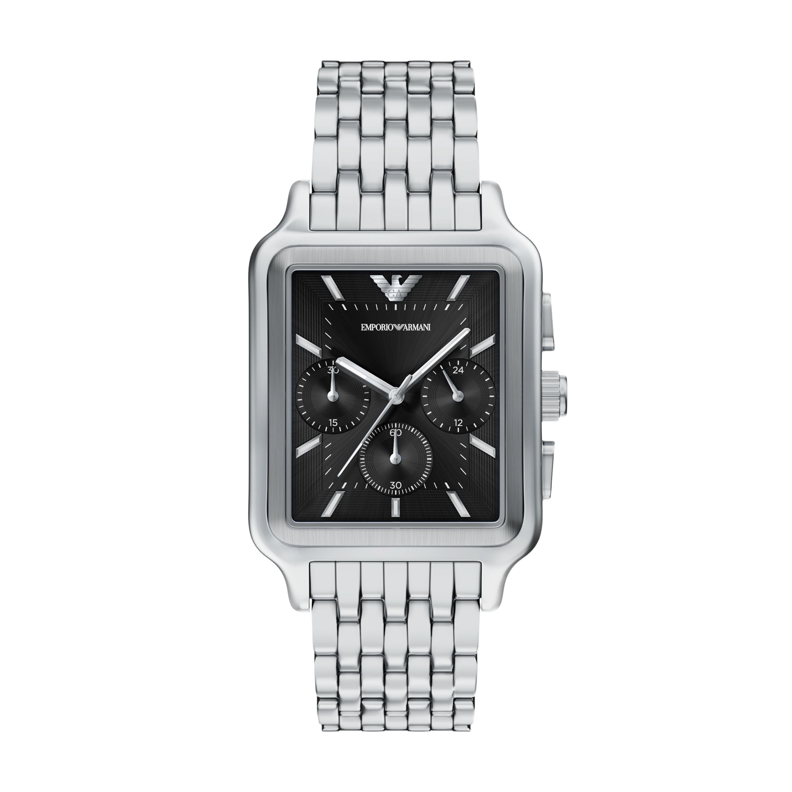 Emporio Armani Chronograph AR11751, Quarzuhr, Armbanduhr, Herrenuhr, Edelstahlarmband, analog