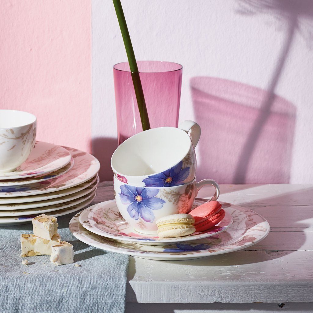 Villeroy & Boch Tasse Mariefleur Tasse, 1-tlg., Porzellan, Premium Porcelain, mikrow.- & spülm.sicher, Made in Germany