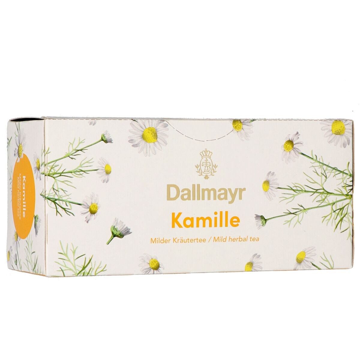 DALLMAYR Tee Kamille, 25 Aufgussbeutel, Kräutertee-Mischung