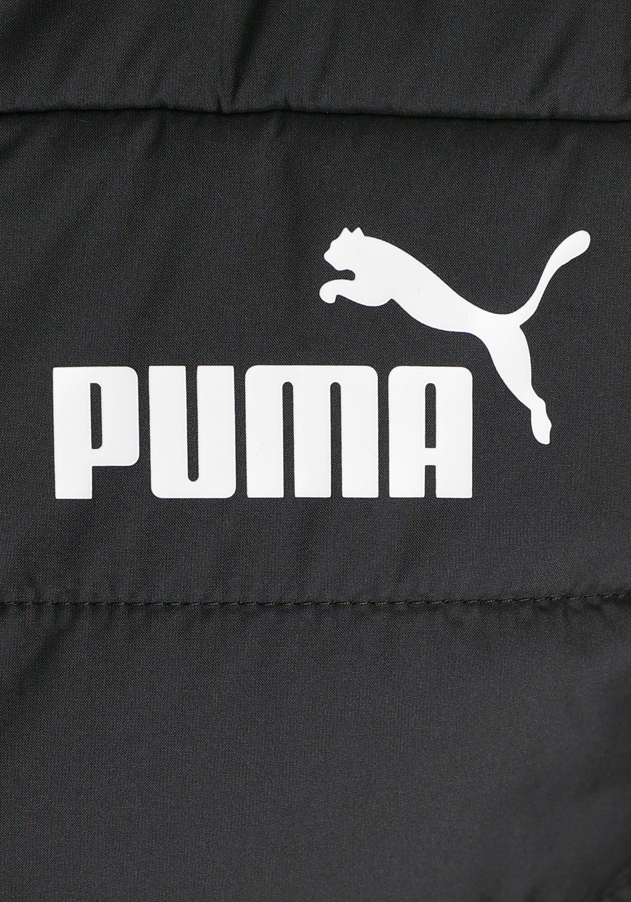 PUMA Winterjacke Puma JACKET ESS HOODED PADDED Black