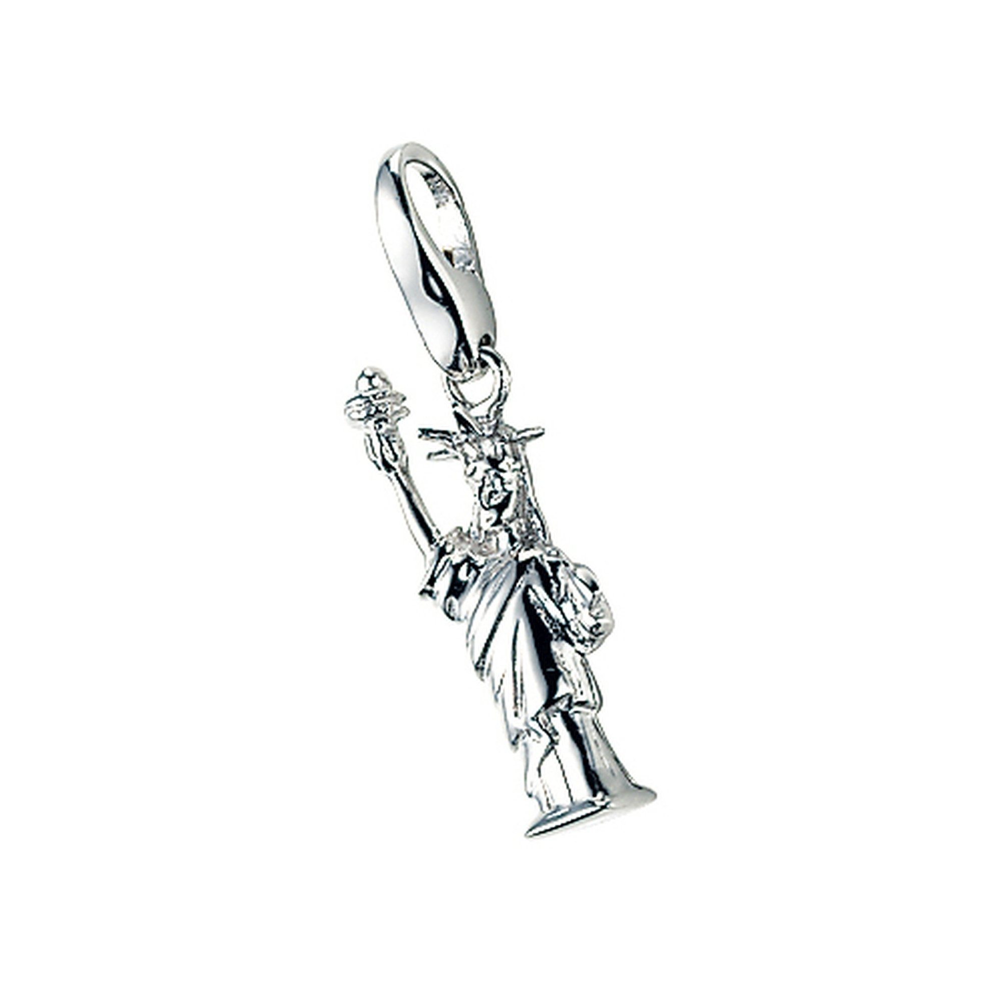 Charm-Einhänger Freiheitsstatue, Silber 925