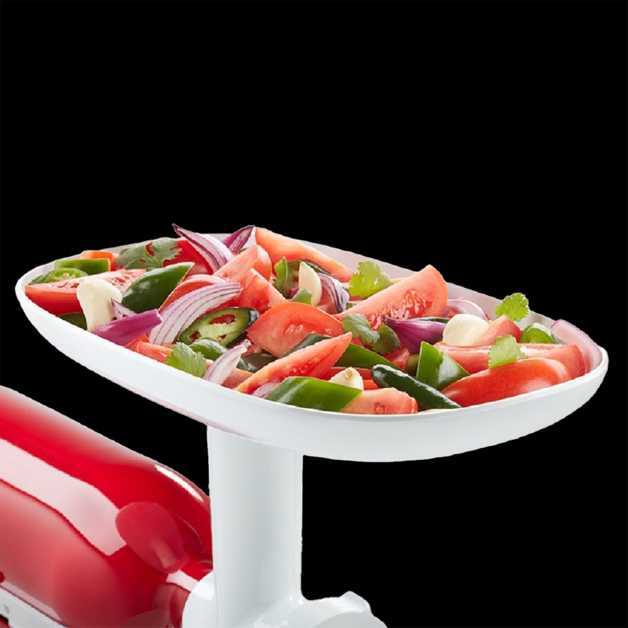 KitchenAid Küchenmaschinen Zubehör-Set KitchenAid breites Einfülltablett 5KSMFT