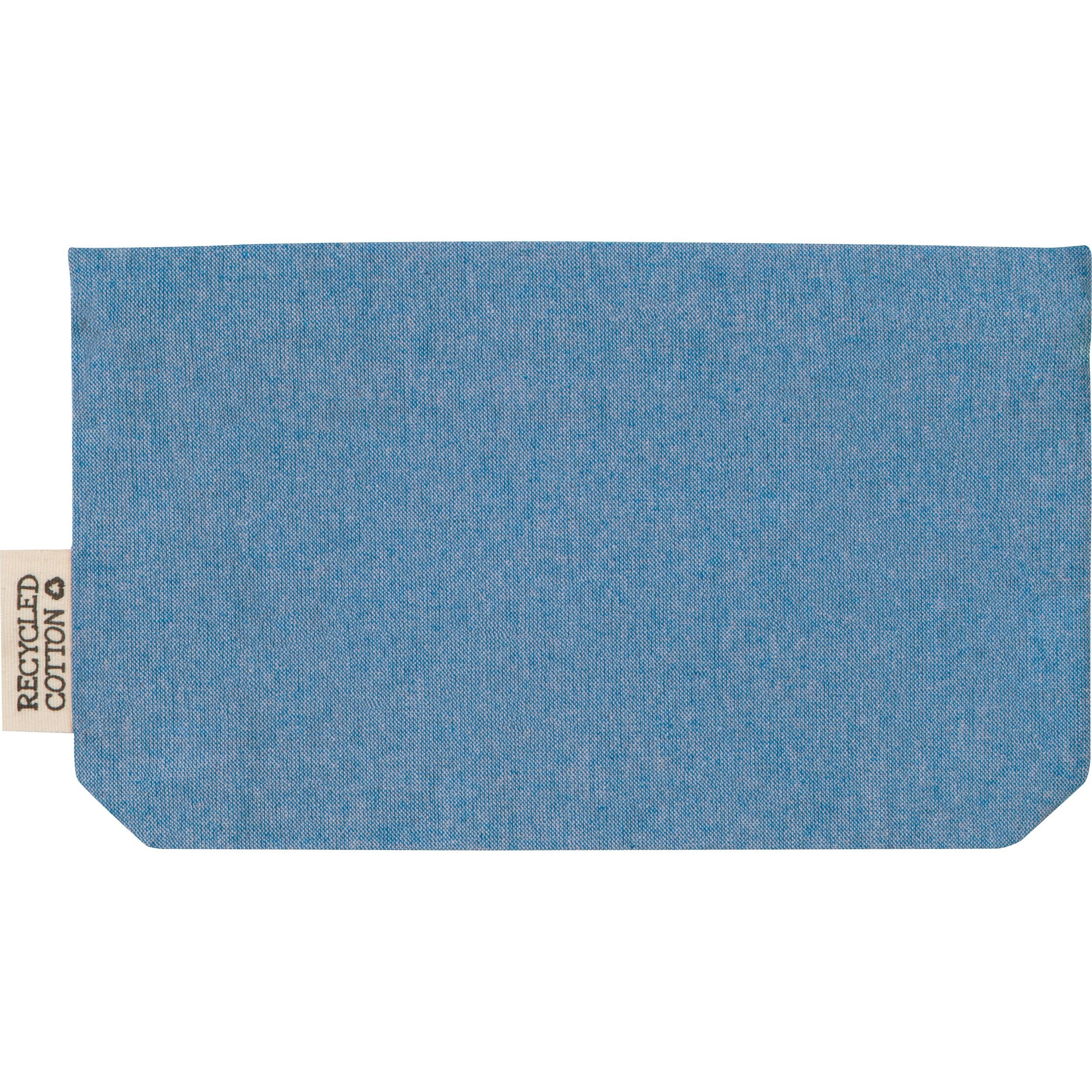 Macma Tragetasche Tasche aus Baumwolle / Kosmetiketui / Faulenzer / Farbe: blau – Bild 3 von 3