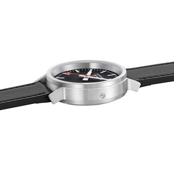 MONDAINE Quarzuhr top2go mit Veganem Band 41 mm