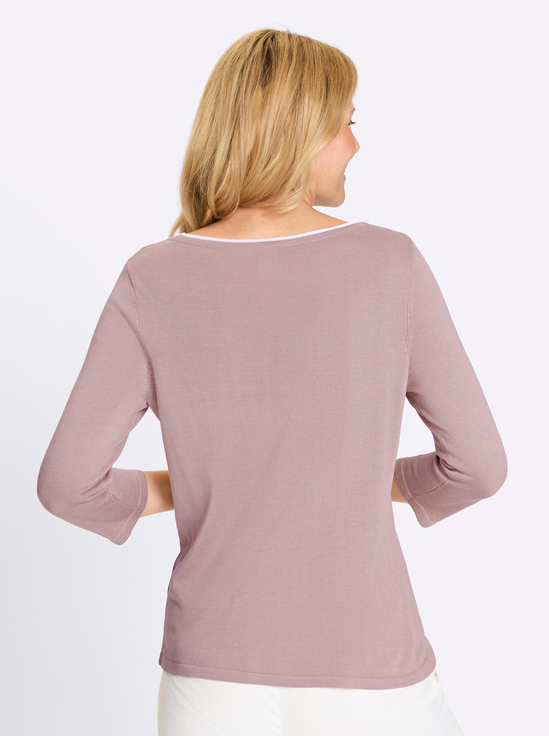 Sieh an! Strickpullover 3/4 Arm-Pullover . günstig online kaufen