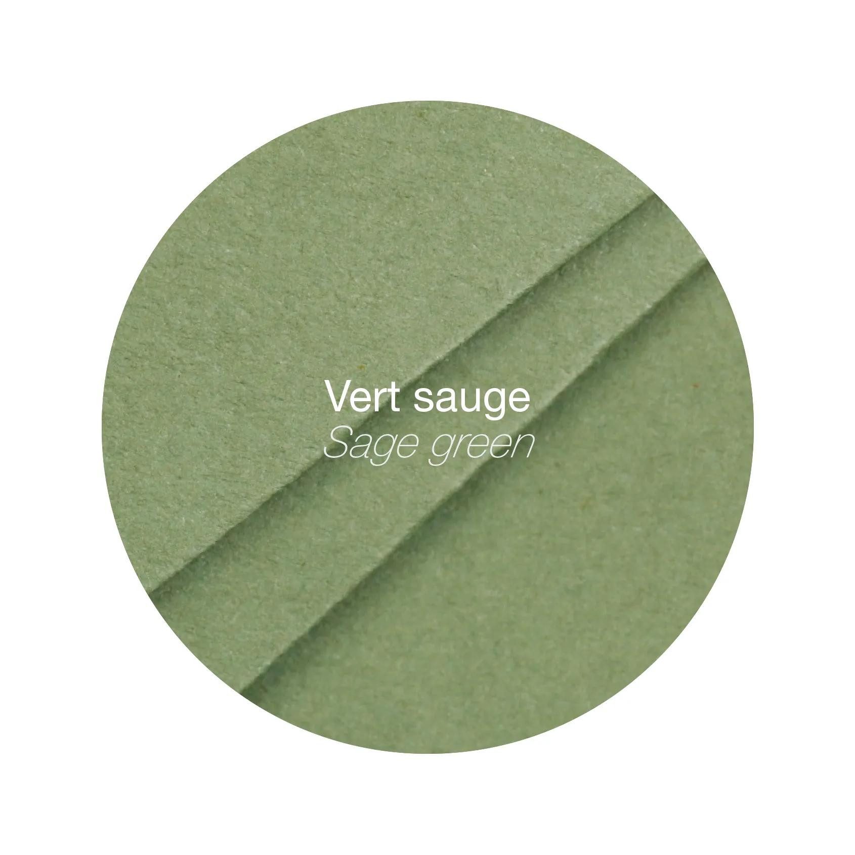 CLAIREFONTAINE Briefumschlag 10x Packung mit 50 Blatt Pollen A4 210x297 120g/m2 - Salbeigrün, 4271C
