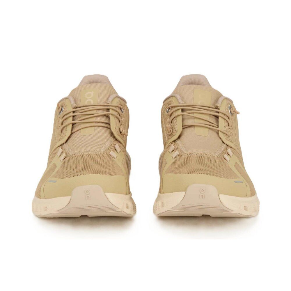on ON - CLOUD 6 - Beige Schnürschuh