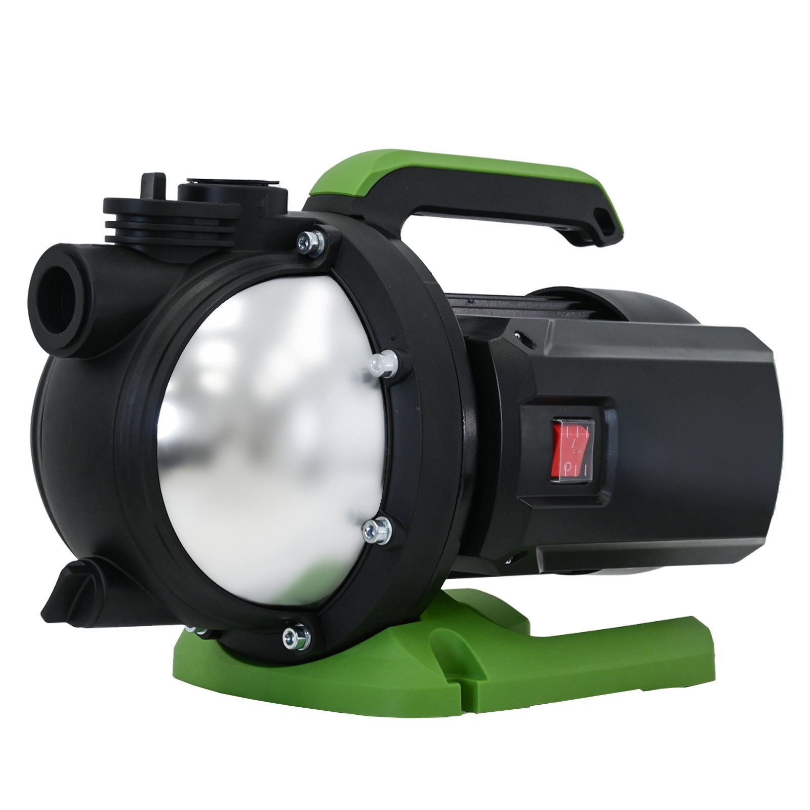 TRUTZHOLM Gartenpumpe Jetpumpe Edelstahl 800 W 3200 l/h Förderhöhe 44 m Saugpumpe Pumpe, Gartenbewässerung, Wassertransfer