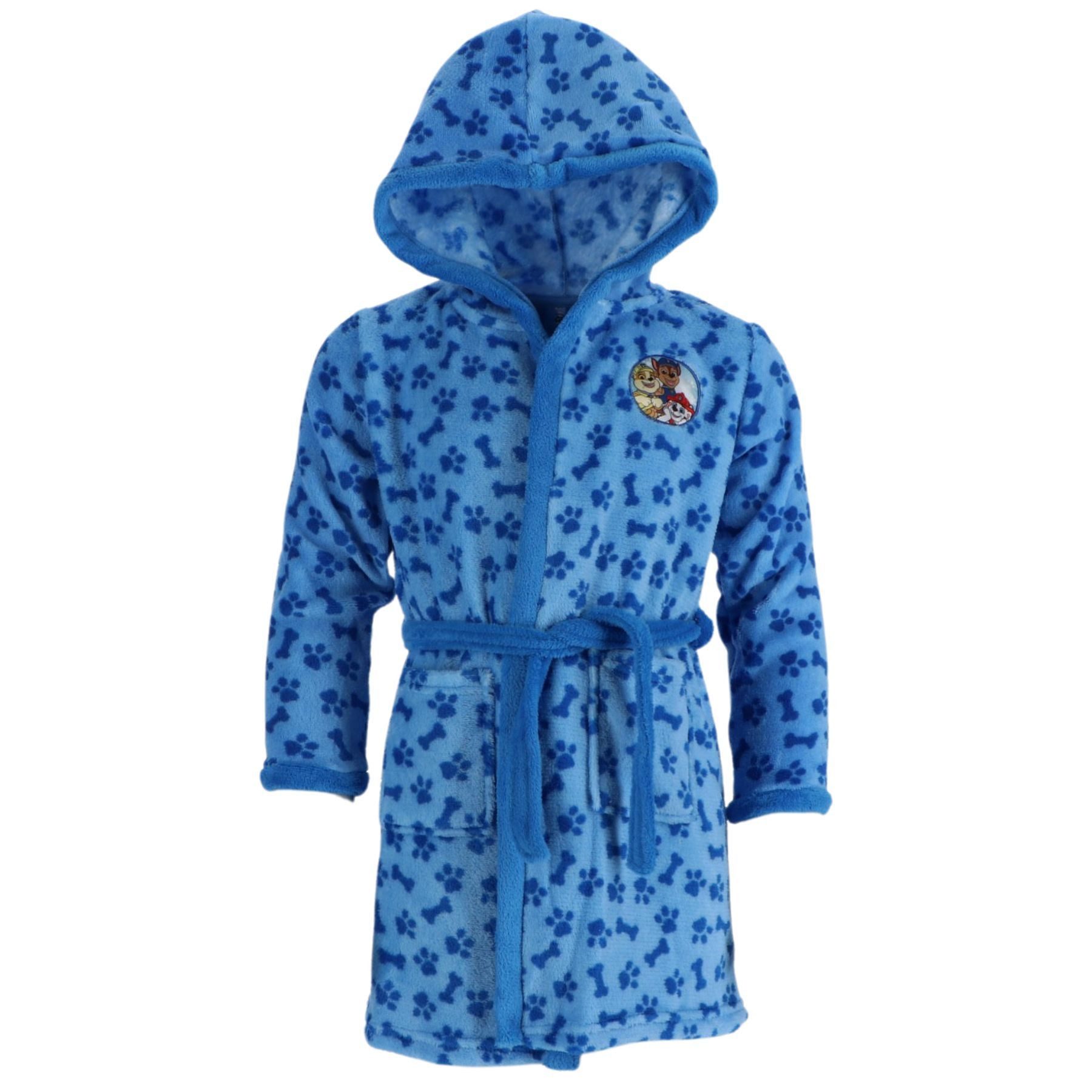 Textiel Trade B.V. Bademantel Paw Patrol Kinder mit Kapuze und Taschen