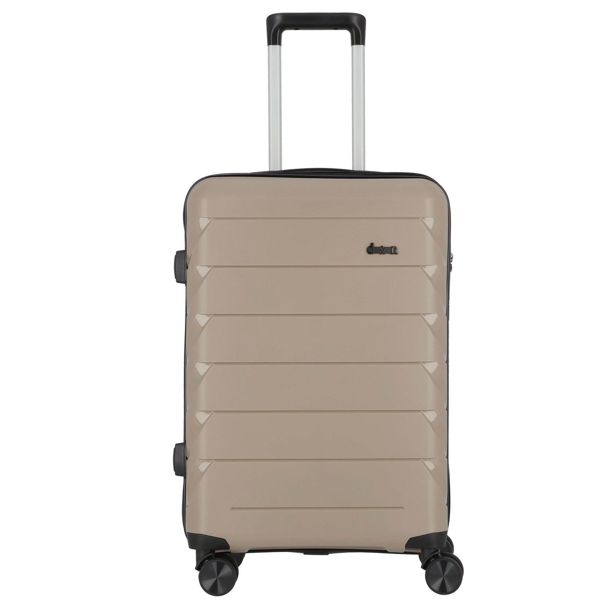 D&N Hartschalen-Trolley Travel Line, 4 Rollen, günstig online kaufen