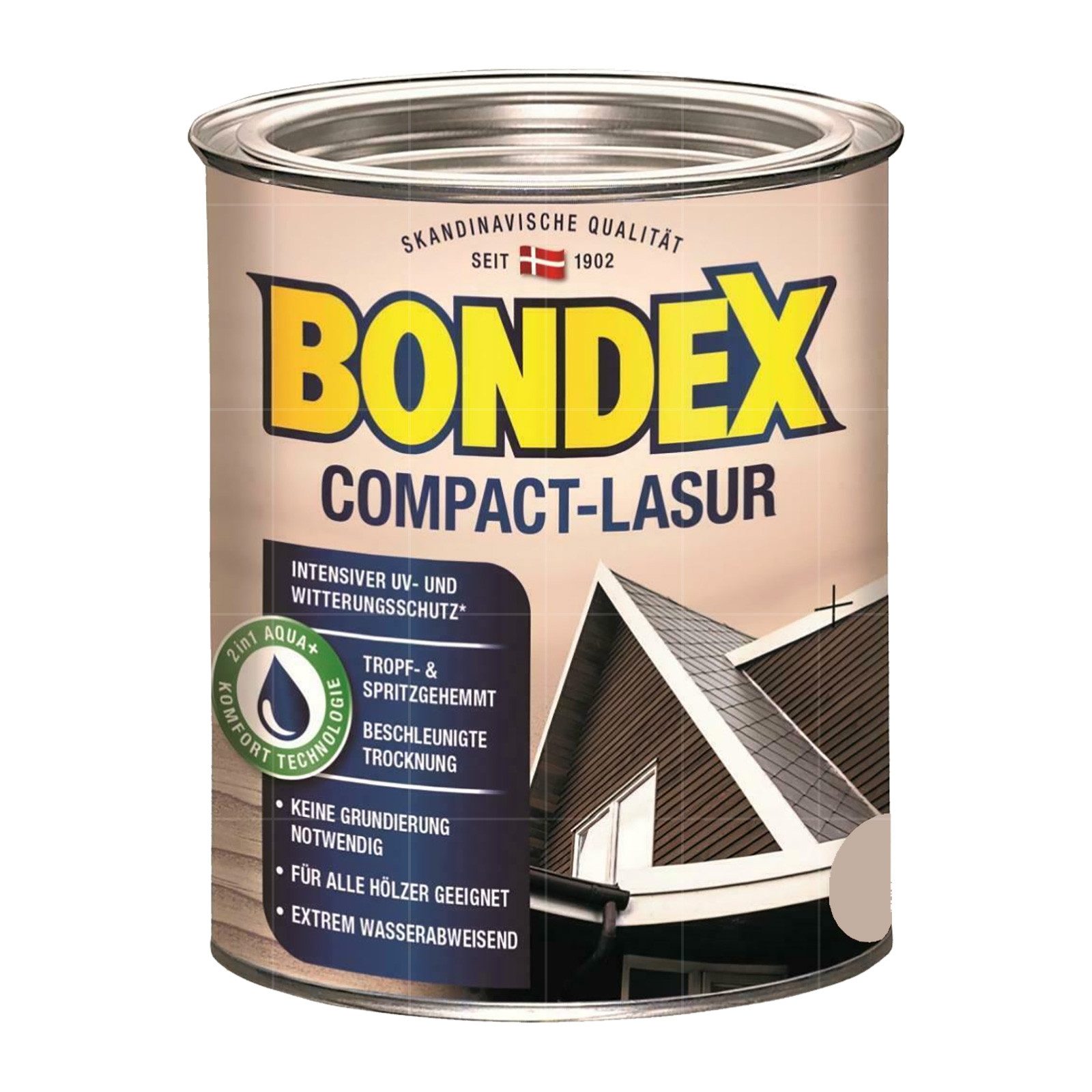 Bondex Holzschutzlasur Compact Lasur - 2.5 Ltr